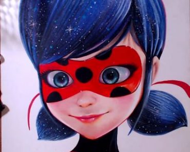 How to draw Miraculous Ladybug (Marinette) step by step