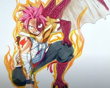 How to draw Natsu Transformation from Fairy Tail