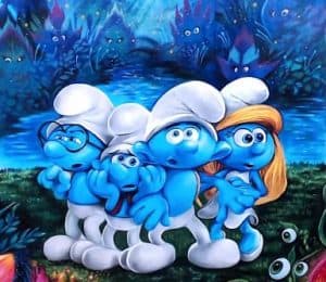 How to draw Smurfs from the movie 'Smurfs - The Lost Village'