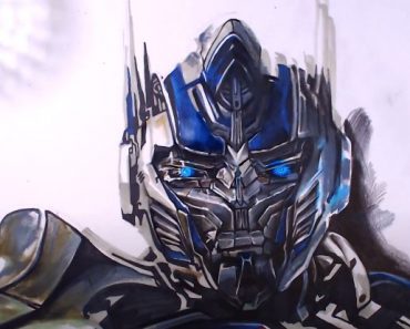 How to draw Optimus Prime from Transformers