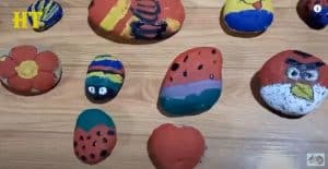 Stone Painting easy - Rock painting - DIY STONE CRAFT IDEAS