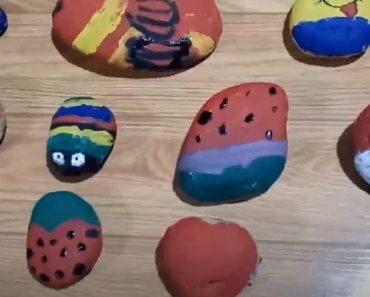 Stone Painting easy | Rock painting | DIY STONE CRAFT IDEAS