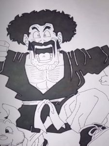 How to Draw Mr.Satan from Dragon Ball Z
