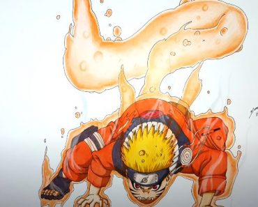 How to draw Naruto Uzumaki