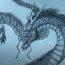 How to draw a chinese dragon step by step