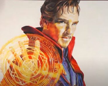 How to draw doctor strange realistic step by step