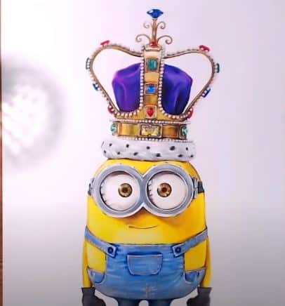 minion bob with crown