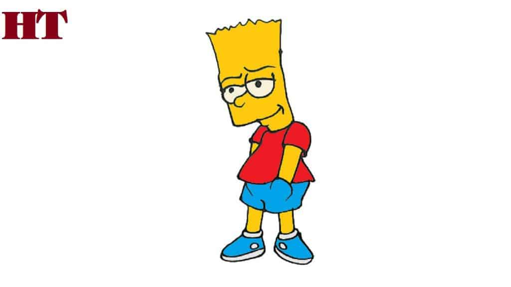 Learn How To Draw Bart Simpson With This Step By Step vrogue.co