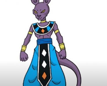 How to draw beerus from dragon ball z