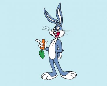 How to draw bugs bunny step by step