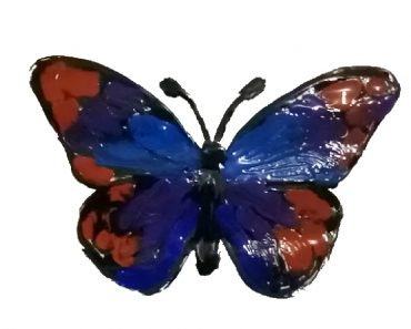 How to paint a butterfly for beginners step by step