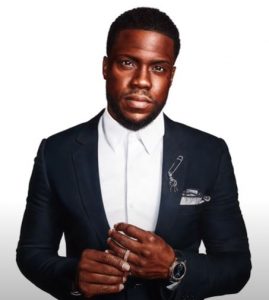 Kevin Hart drawing with pencil