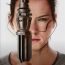 Rey in Star Wars: The Force Awakens drawing by pencil