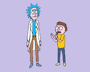 How to draw rick and morty easy