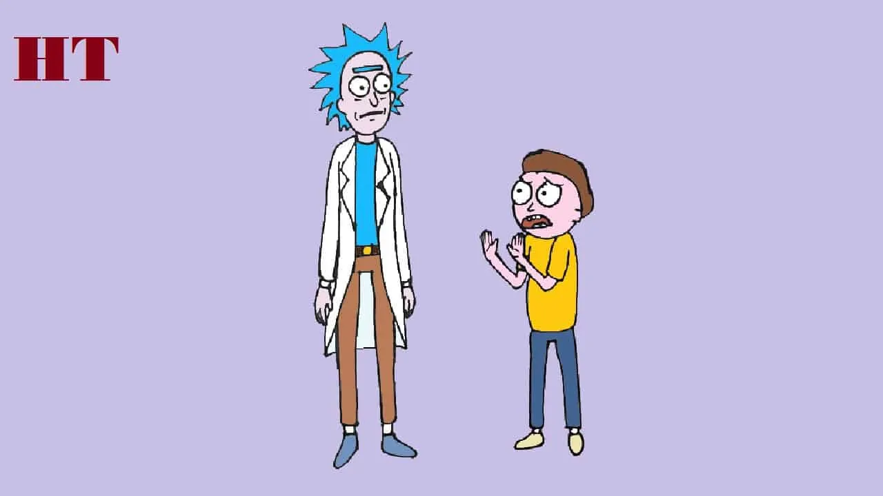 rick and morty drawings