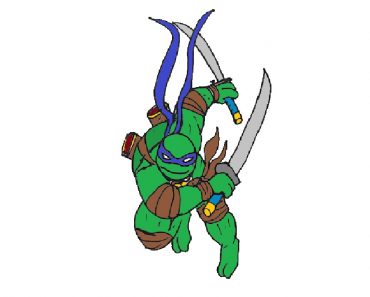How to draw Teenage mutant ninja turtles step by step