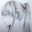 Anime Girl Drawing for beginners by pencil – How to draw anime girl easy