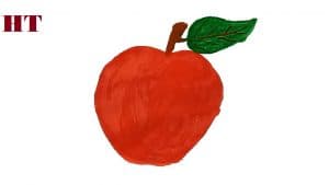 How to paint an Apple