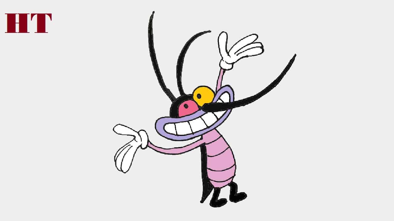 Oggy And The Cockroaches Joey Drawing For Beginners Oggy And The Cockroaches Joey Drawing For Beginners