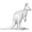 Kangaroo drawing with pencil for beginners