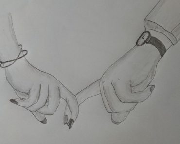 Drawing Of A Girl And Boy Holding Hands Archives How To Draw Step By Step