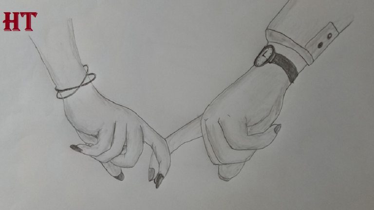 How to draw holding hands step by step | Pencil sketch easy How to draw holding hands step by step | Pencil sketch easy