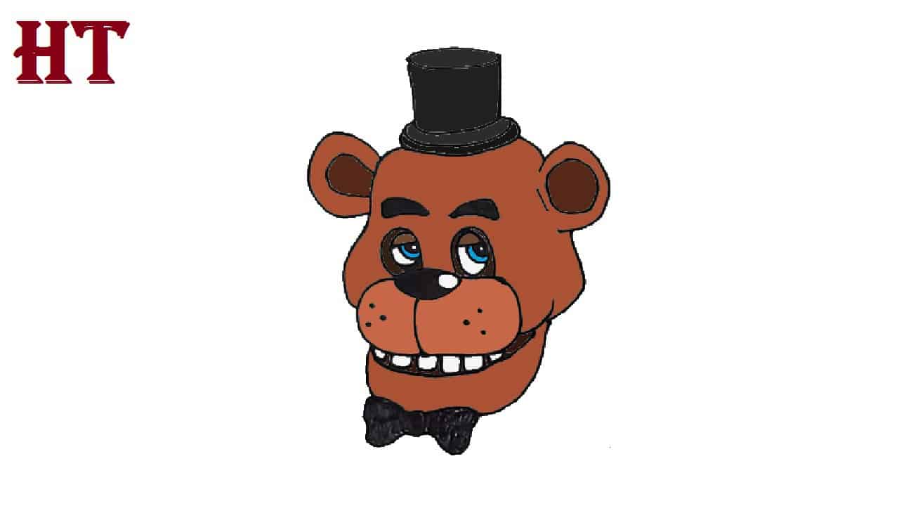 how-to-draw-freddy-fazbear-from-five-nights-at-freddy-s-step-by-step