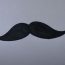 How to Draw a Mustache easy for beginners