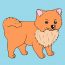 Pomeranian Dog Drawing Easy for beginners