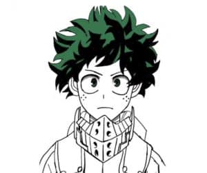 How to draw Deku Step By Step Easy For Beginners
