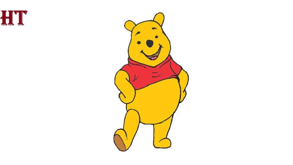Easy Way To Draw Winnie The Pooh