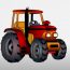 How to draw a Tractor step by step for beginners