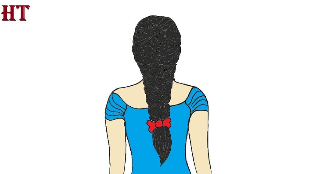 How-to-draw-a-braid-step-by-step