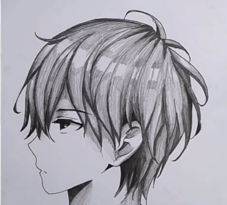 How To Draw Anime Boy Hair Cute Anime hair most often looks very