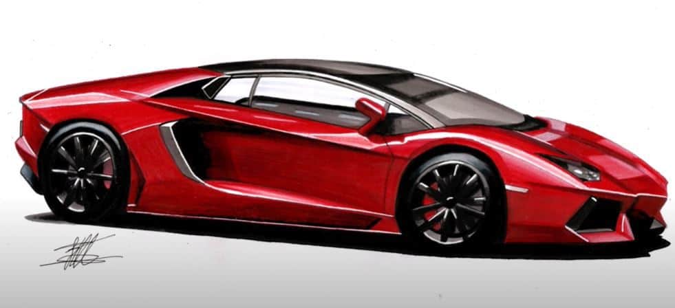 Featured image of post How To Draw A Lamborghini Easy What might help you out is drawing anything using a grid