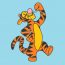How to draw Tigger from winnie the pooh for beginners