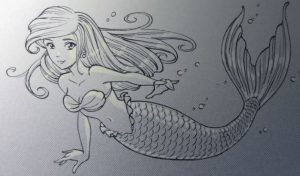 Mermaid Pencil Drawing easy for beginners