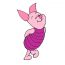 How to draw piglet from winnie the pooh for beginners