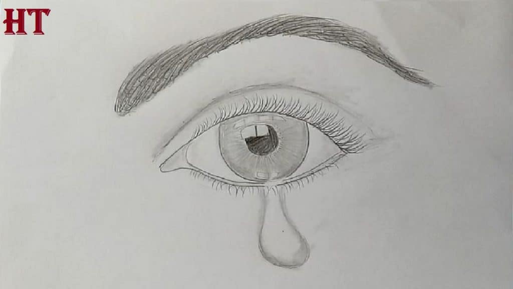 realistic eye drawing