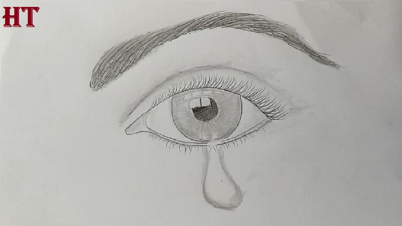 How to Draw a Winking Eye - Easy Drawing Art-saigonsouth.com.vn
