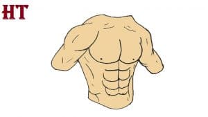 How to draw Six pack