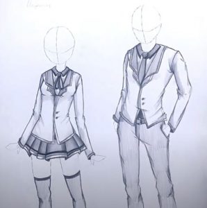 How to Draw Anime Anatomy step by step