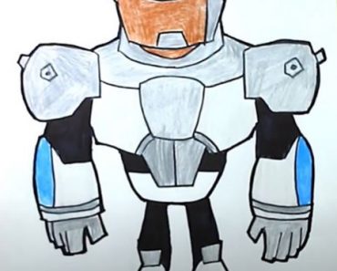 How to Draw Cyborg from Teen Titans