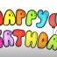 How to Draw Happy Birthday in Bubble Letters step by step