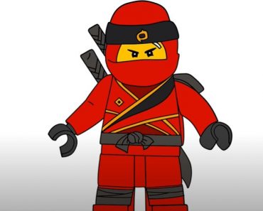 How to Draw Kai from Ninjago Step By Step