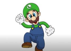 How to Draw Luigi Step by Step