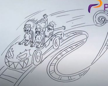 How to Draw a Roller Coaster Easy for Beginners