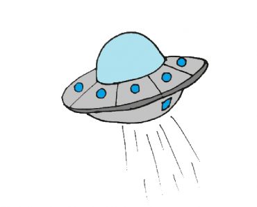 How to Draw a Spaceship Easy for Beginners