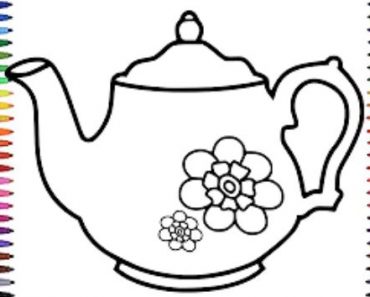 How to Draw a Tea Pot Step by Step