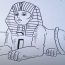 How to Draw the Sphinx Step by step